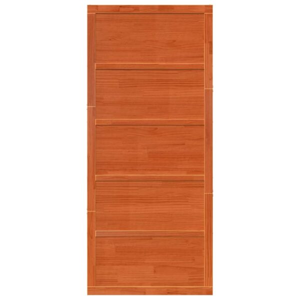Barn Door Wax brown 100 x 208 cm Solid Pine wood