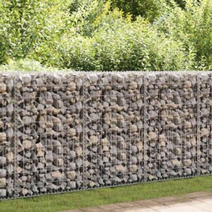 Gabion Basket Galvanised Steel 200x50x100 cm