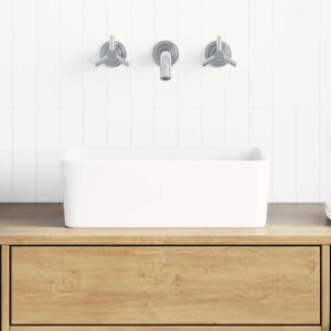 Wash Basin 40x30x13 cm Ceramic White