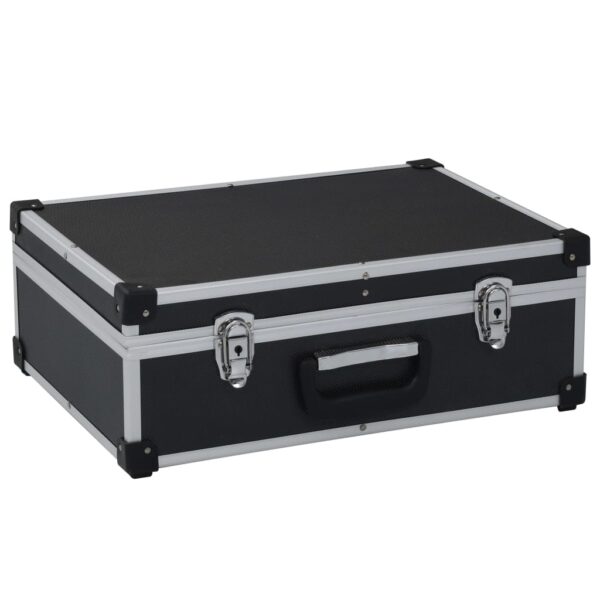 8718475730118_a_en_hd_1.jpg Tool Suitcase 46x33x16 cm Black Aluminium