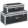 8718475730156_a_en_hd_1.jpg Storage Cases 2 pcs Black Aluminium