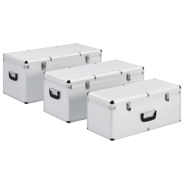 8718475730163_g_en_hd_1.jpg Storage Cases 3 pcs Silver Aluminium