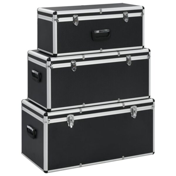 8718475730170_a_en_hd_1.jpg Storage Cases 3 pcs Black Aluminium