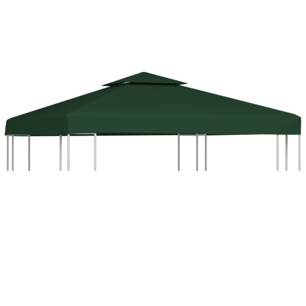 Gazebo Cover Canopy Replacement 310 g / mÂ² Green 3 x 3 m
