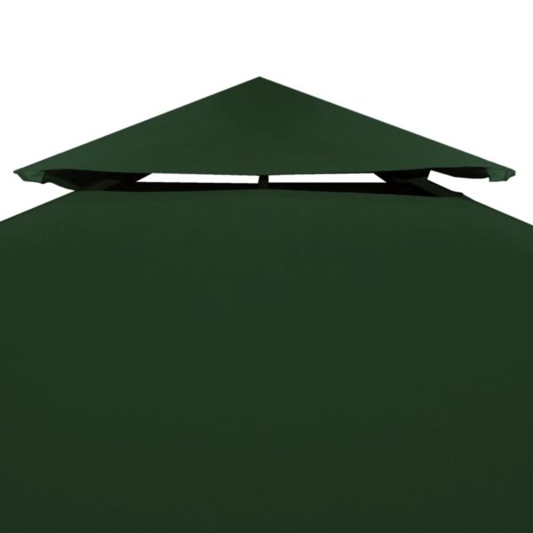 Gazebo Cover Canopy Replacement 310 g / mÂ² Green 3 x 3 m