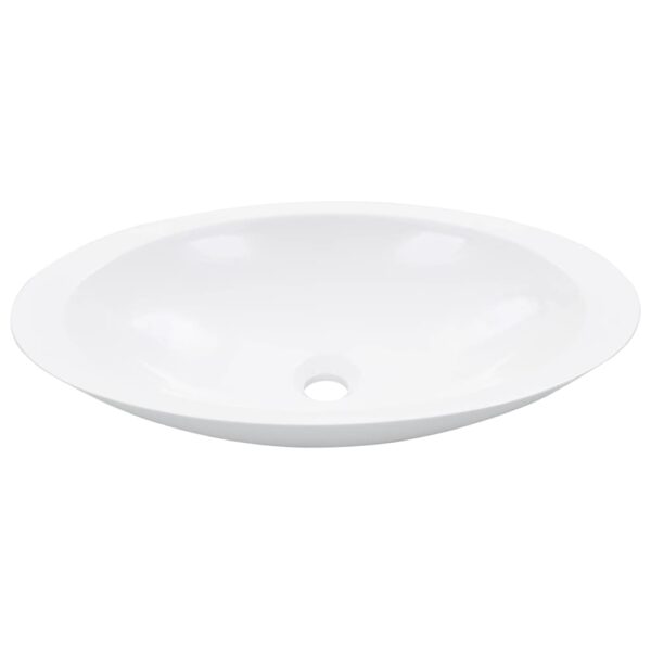 Wash Basin 59.3x35.1x10.7 cm Mineral Cast/Marble Cast White