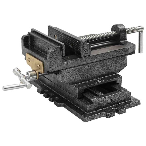 Manually Operated Cross Slide Drill Press Vice 150 mm