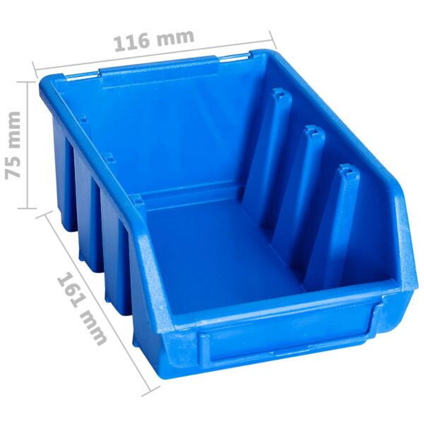 8719883869094_g_en_hd_3.jpg Stacking Storage Bins 20 pcs Blue Plastic