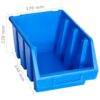 8719883869100_g_en_hd_3.jpg Stacking Storage Bins 20 pcs Blue Plastic
