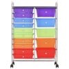 8720286011812_g_en_hd_3.jpg XXL 15-Drawer Mobile Storage Trolley Multicolour Plastic