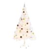 8720286017722_g_en_hd_1.jpg Artificial Pre-lit Christmas Tree with Baubles White 150 cm