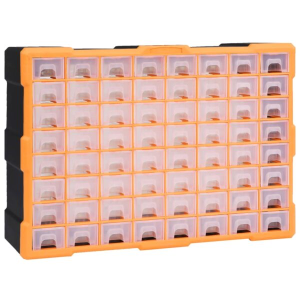 8720286058732_a_en_hd_1.jpg Multi-drawer Organiser with 64 Drawers 52x16x37.5 cm