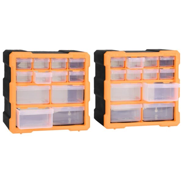 8720286058756_g_en_hd_3.jpg Multi-drawer Organisers with 12 Drawers 2 pcs 26.5x16x26 cm