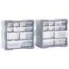 8720286058763_g_en_hd_3.jpg Multi-drawer Organisers with 12 Drawers 2 pcs 26.5x16x26 cm