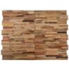 Wall Cladding Panels 10 pcs 1.03 mÂ² Recycled Teak Wood