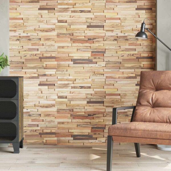 Wall Cladding Panels 10 pcs 1.03 mÂ² Recycled Teak Wood