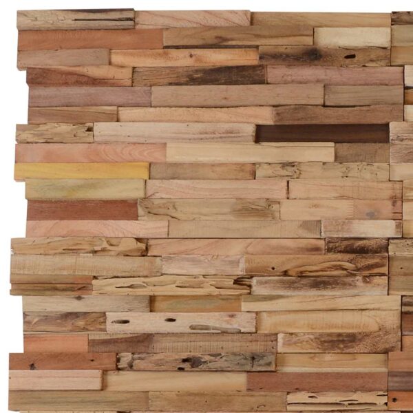 Wall Cladding Panels 10 pcs 1.03 mÂ² Recycled Teak Wood