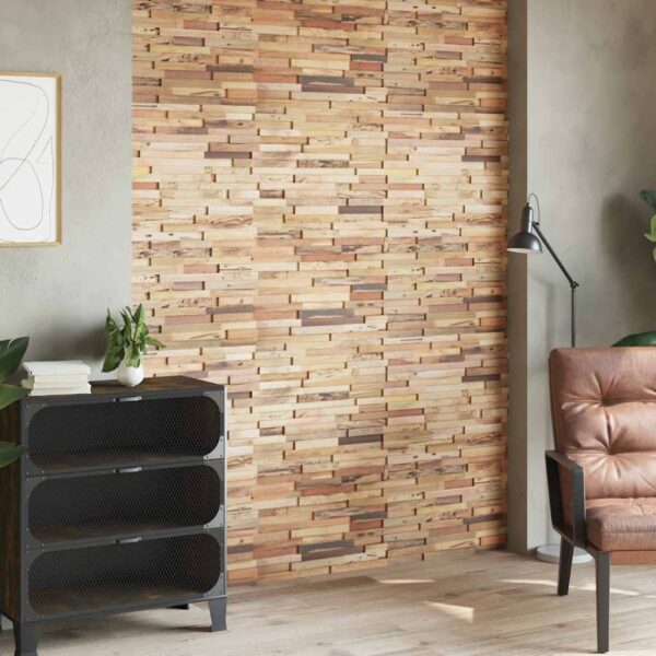 Wall Cladding Panels 10 pcs 1.03 mÂ² Recycled Teak Wood