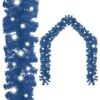 8720286363492_a_en_hd_1.jpg Christmas Garland with LED Lights 10 m Blue