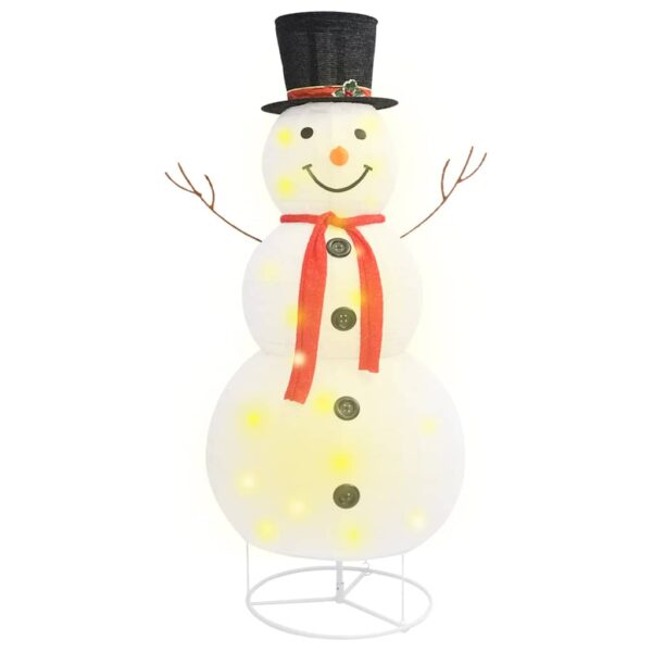 8720286414538_a_en_hd_1.jpg Decorative Christmas Snowman Figure LED Luxury Fabric 180cm