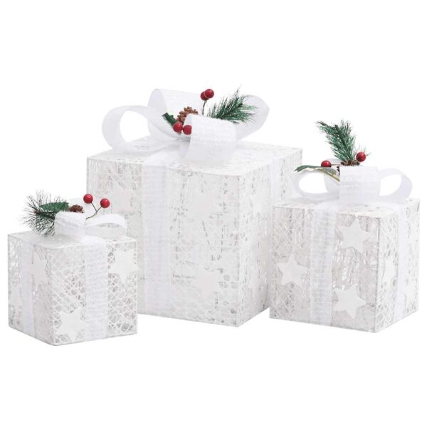 8720286414576_g_en_hd_2.jpg Decorative Christmas Gift Boxes 3 pcs White Outdoor Indoor