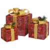 8720286414583_g_en_hd_2.jpg Decorative Christmas Gift Boxes 3 pcs Red Outdoor Indoor