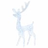 8720286414736_a_en_hd_1.jpg Acrylic Reindeer Christmas Decoration 140 LEDs 120 cm Cold White