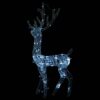 8720286414736_g_en_hd_2.jpg Acrylic Reindeer Christmas Decoration 140 LEDs 120 cm Cold White