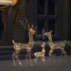 8720286414842_g_en_hd_1.jpg Acrylic Reindeer Family Christmas Decoration 300 LED Warm White