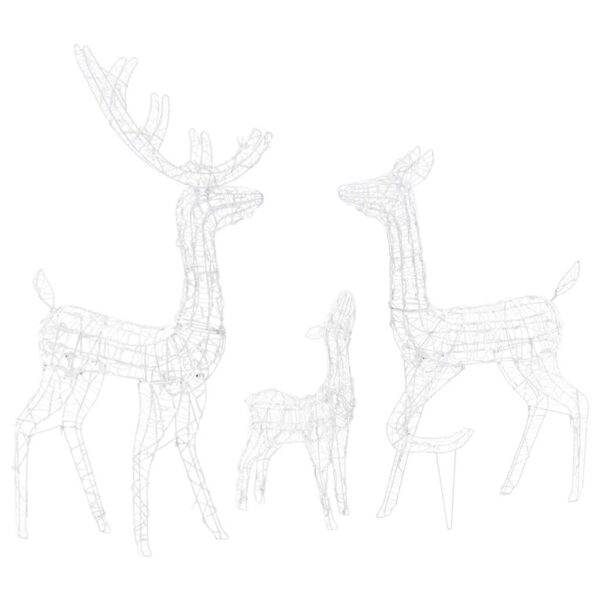8720286414842_g_en_hd_2.jpg Acrylic Reindeer Family Christmas Decoration 300 LED Warm White