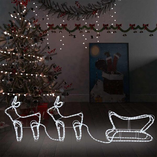 8720286415023_m_en_hd_1.jpg Reindeer and Sleigh Christmas Decoration Outdoor 576 LEDs