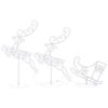 8720286415634_g_en_hd_2.jpg Acrylic Christmas Flying Reindeer&Sleigh 260x21x87cm Cold White
