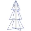 8720286433904_a_en_hd_1.jpg Christmas Cone Tree 160 LEDs Indoor and Outdoor 78x120 cm