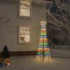 8720287017905_m_en_hd_1.jpg Christmas Cone Tree Colourful 108 LEDs 70x180 cm