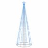 8720287017936_a_en_hd_1.jpg Christmas Cone Tree Blue 310 LEDs 100x300 cm