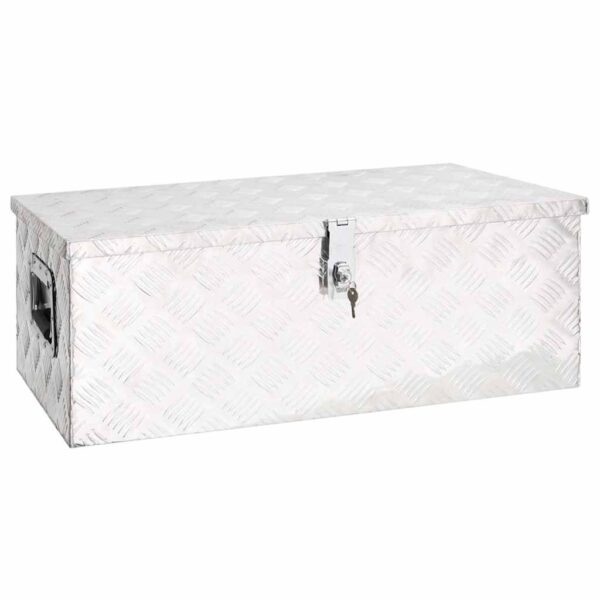 8720287132899_a_en_hd_1.jpg Storage Box Silver 80x39x30 cm Aluminium
