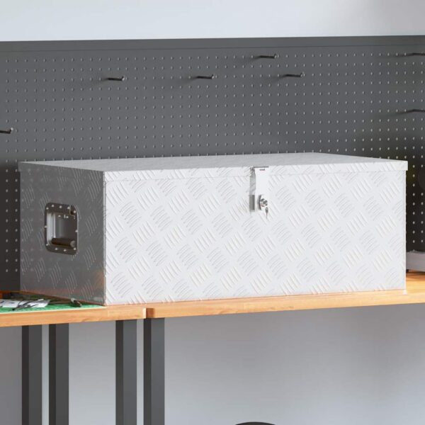 8720287132912_m_en_hd_1.jpg Storage Box Silver 90x47x33.5 cm Aluminium