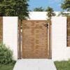 Garden Gate 105x155 cm Corten Steel Square Design