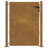 Garden Gate 105x130 cm Corten Steel