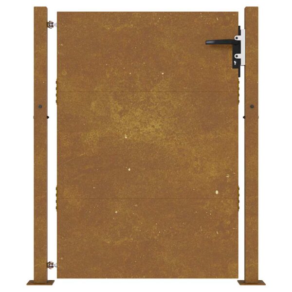 Garden Gate 105x130 cm Corten Steel