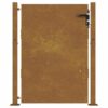 Garden Gate 105x155 cm Corten Steel