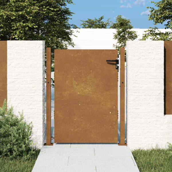 Garden Gate 105x155 cm Corten Steel