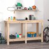 8720845519988_m_en_hd_1.jpg Work Bench 140x50x80 cm Solid Wood Pine