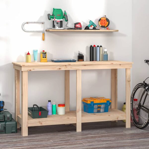 8720845519988_m_en_hd_1.jpg Work Bench 140x50x80 cm Solid Wood Pine
