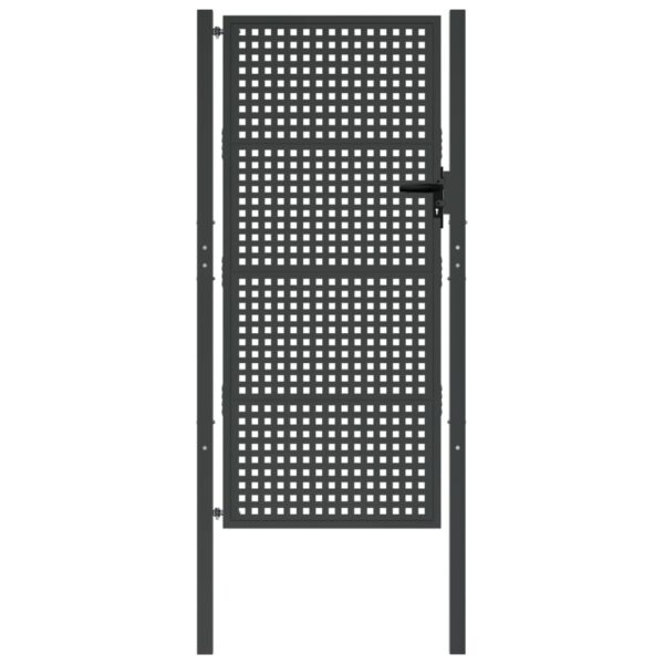 Garden Gate Anthracite 105x200 cm Steel
