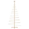 Wooden Christmas Tree for Decoration 180 cm Solid Wood Pine