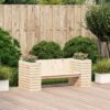 Planter Bench 167.5x60x65 cm Solid Wood Pine