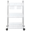8721102959264_g_en_hd_2.jpg Storage Trolley 3-Tier Transparent 37x28x68 cm Acrylic