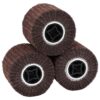 8721158280312_wbg-an-m_en_hd_1.jpg Sanding Rollers 3 pcs Brown 12 x 12 x 10 cm Synthetic fibre