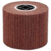 Sanding Rollers 3 pcs Brown 12 x 12 x 10 cm Synthetic fibre